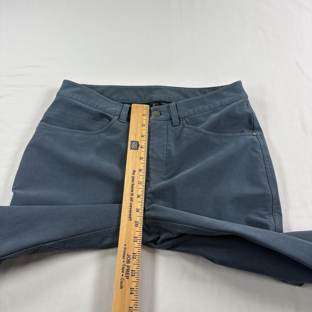 Lululemon ABC Pants Mens 30x31 Blue Slim Tapered Utilitech Casual Chino - Picture 5 of 9